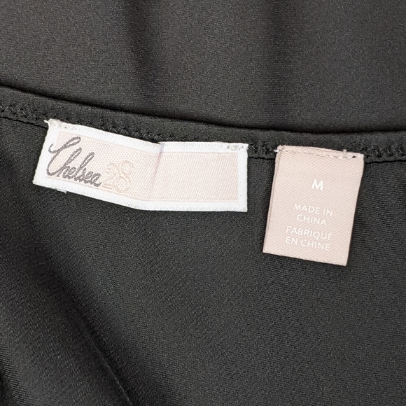 Chelsea 28 Black Lace Trim Slip Skirt - Picture 3 of 5